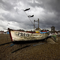 Buy canvas prints of Aldeburgh Fishing Boats by Darren Burroughs
