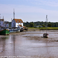 Buy canvas prints of Tides Out At Woodbridge Suffolk by Darren Burroughs