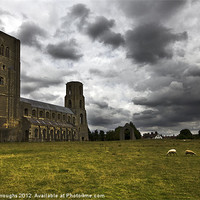Buy canvas prints of Wymondham Abbey by Darren Burroughs