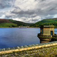 Buy canvas prints of Ladybower Reservoir by Darren Burroughs