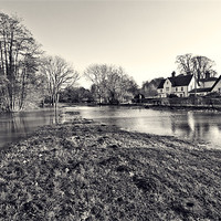 Buy canvas prints of Flooding At Starston by Darren Burroughs