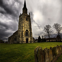 Buy canvas prints of ST. GEORGE’S CHURCH Methwold by Darren Burroughs