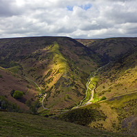 Buy canvas prints of Carding Mill Valley by Darren Burroughs