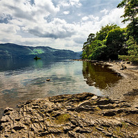 Buy canvas prints of DERWENT WATER FROM HAWSE END by Darren Burroughs