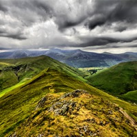 Buy canvas prints of The Lake District by Darren Burroughs