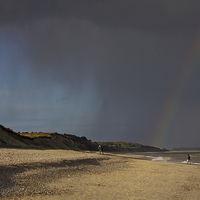 Buy canvas prints of Storm Over Dunwich by Darren Burroughs