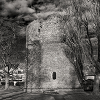 Buy canvas prints of Cow Tower Norwich Riverside by Darren Burroughs