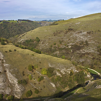 Buy canvas prints of   Dovedale by Darren Burroughs