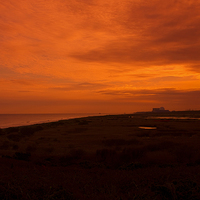 Buy canvas prints of Sizewell Suffolk  by Darren Burroughs