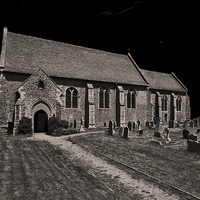 Buy canvas prints of All Saints Mundesley by Darren Burroughs