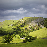 Buy canvas prints of Bunster Hill Dovedale by Darren Burroughs