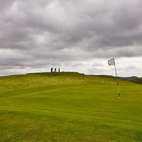 Buy canvas prints of The Battle Of Church Stretton Golf Course by Darren Burroughs