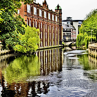 Buy canvas prints of St Georges building from the River, Norwich. by Darren Burroughs