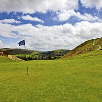 Buy canvas prints of Church Stretton Golf Course by Darren Burroughs