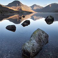 Buy canvas prints of Wasdale Head From Wastwater by Steve Glover