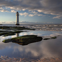 Buy canvas prints of Perch Rock Lighthouse by Steve Glover