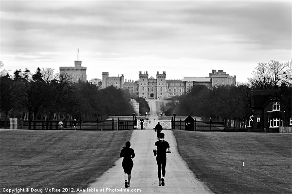 Windsor Castle Picture Board by Doug McRae
