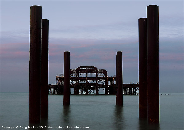 The West Pier Picture Board by Doug McRae