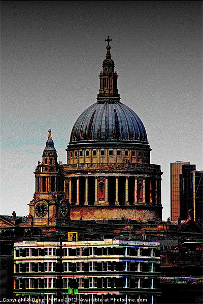 St''Pauls Picture Board by Doug McRae