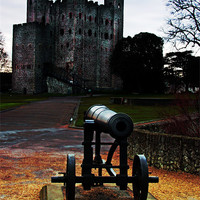 Buy canvas prints of Rochester castle by Doug McRae
