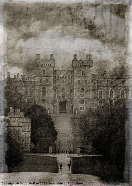 Windsor castle Picture Board by Doug McRae