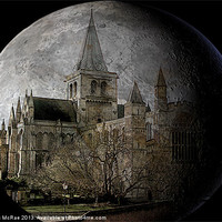 Buy canvas prints of Rochester Cathedral by Doug McRae