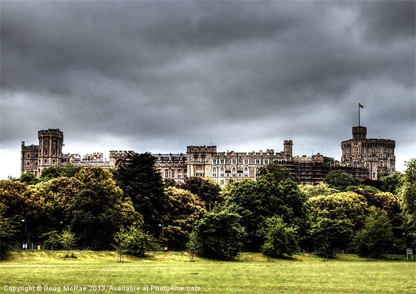 Windsor castle Picture Board by Doug McRae