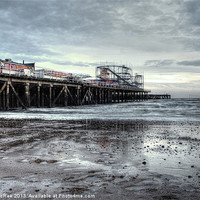 Buy canvas prints of Pier at Clacton-on-Sea by Doug McRae