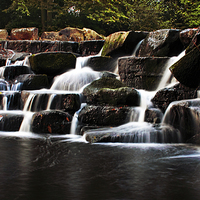 Buy canvas prints of  waterfall by Doug McRae
