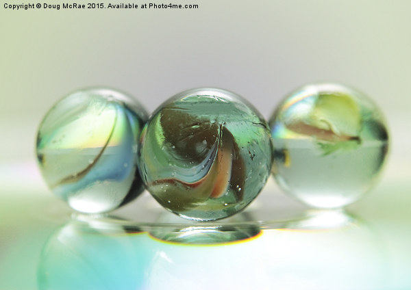  Glass balls Picture Board by Doug McRae
