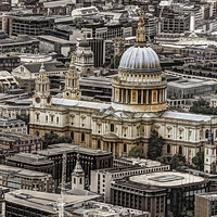 Buy canvas prints of  St Paul's Cathedral by Doug McRae