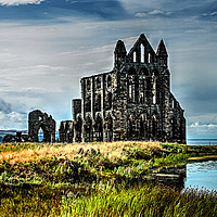 Buy canvas prints of Whitby Abbey by Doug McRae