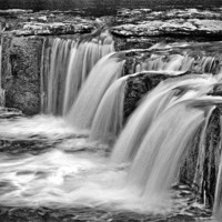 Buy canvas prints of Upper Aysgarth Falls, The Dales by Sandi-Cockayne ADPS