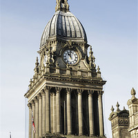 Buy canvas prints of Leeds Town Hall Clock by Sandi-Cockayne ADPS