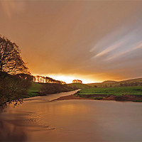 Buy canvas prints of A Golden Morning In Wensleydale by Sandi-Cockayne ADPS