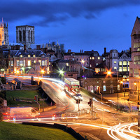 Buy canvas prints of  Busy York - Colour by Sandi-Cockayne ADPS