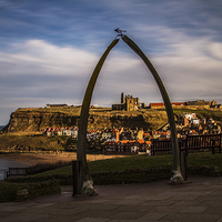 Buy canvas prints of  Whale Bones At Whitby by Sandi-Cockayne ADPS
