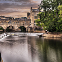 Buy canvas prints of  Pulteney Bridge, Bath by Sandi-Cockayne ADPS