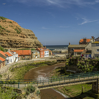 Buy canvas prints of  Staithes by Sandi-Cockayne ADPS