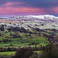 Buy canvas prints of Snow Flurry at Swaledale by Sandi-Cockayne ADPS