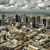 Buy canvas prints of Melbourne City By Day by Sandi-Cockayne ADPS