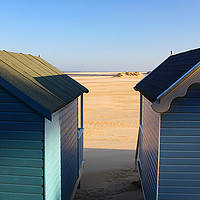 Buy canvas prints of Wells Next The Sea Beach Huts by Sandi-Cockayne ADPS