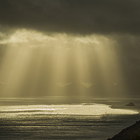 Buy canvas prints of Sun Rays in The Isle Of Skye by Sandi-Cockayne ADPS