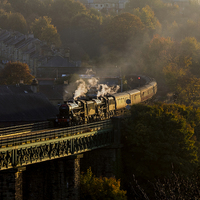 Buy canvas prints of THE TIN BATH at Huddersfield  by Colin irwin