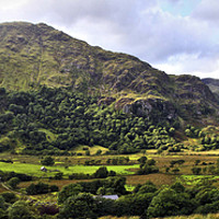 Buy canvas prints of Nant Gwynant valley  by Colin irwin