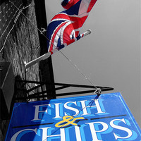 Buy canvas prints of Fish and Chips by Samantha Higgs