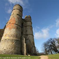 Buy canvas prints of Donnington Castle by Samantha Higgs