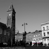 Buy canvas prints of Brasserie - Newbury Market Place by Samantha Higgs