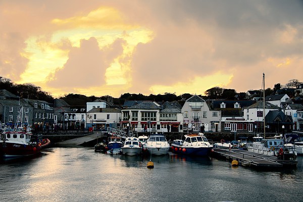 Sunset in Padstow Picture Board by Samantha Higgs