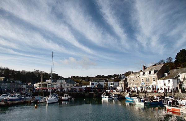 Padstow Skies Picture Board by Samantha Higgs